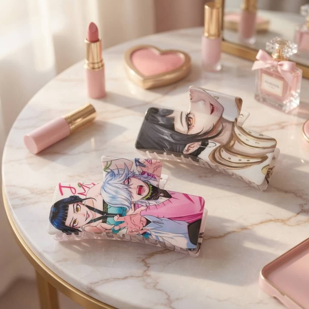 Pinzas Guerreras K-Pop para Cabello - Imagen 2
