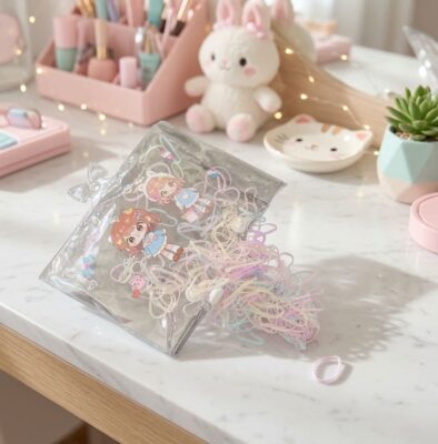 Ligas para Cabello Colores en Bolsa