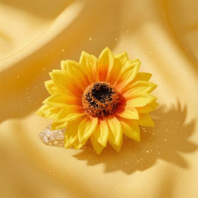 Pinzas Girasol Hermosa Grande