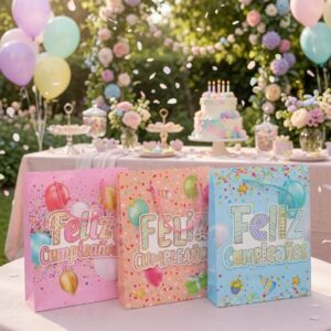 Bolsas de Regalo "Feliz Cumpleaños"