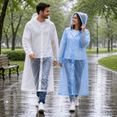 Impermeable EVA para Adulto con Gorro Reforzado