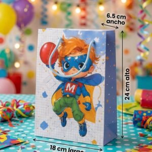 Bolsas para Regalo Super Heroé - Imagen 2