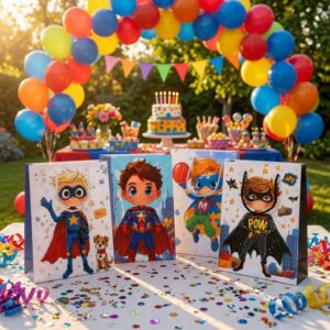 Bolsas para Regalo Super Heroé