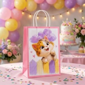 Bolsas Mascotas Papel Medianas para Regalo - Imagen 3
