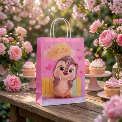 Bolsas Mascotas Papel Grandes para Regalo