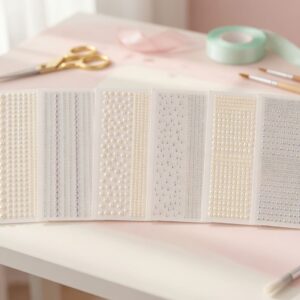 Planillas de Pedreria/Perlas para Decorar de Diferentes Tamaños