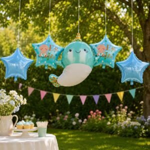 Sets 5 Globos Celebración Figuras - Imagen 2