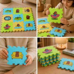 Tapete Didactico Armable Infantil Capibara