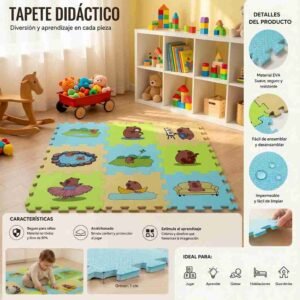 Tapete Didactico Armable Infantil Capibara - Imagen 3