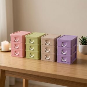 Mini Organizador de 3 Cajones