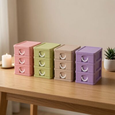 Mini Organizador de 3 Cajones