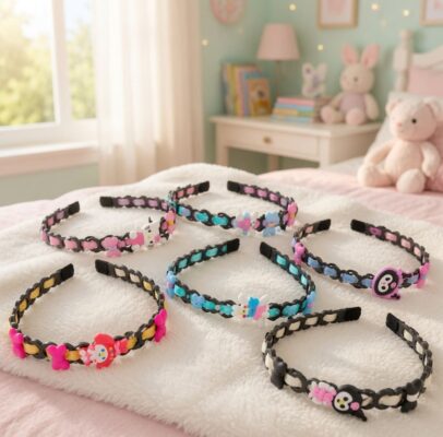 Diademas tipo Trenza Sanrio Hermosas