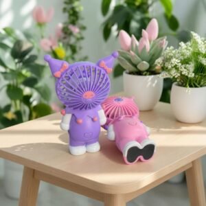 Ventilador Kuromi de Mano Tornasol - Imagen 5