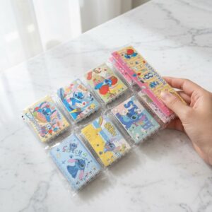 Libretitas Sticht con Hojas Decoradas