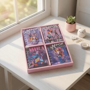 Libretitas Guerreras K-Pop 3D con Velcro