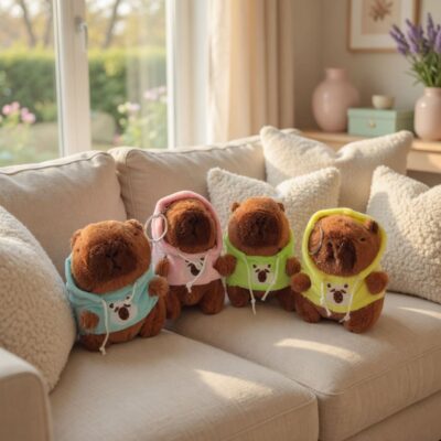 Llaveros Capibara Peluche Hermosos