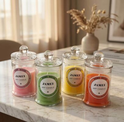 Velas Aromaticas en Cristal