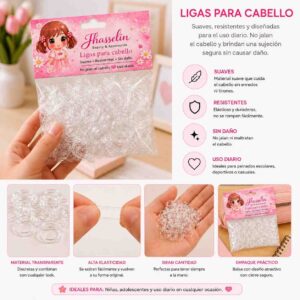 Bolsita de Ligas Latex Transparentes Chicas
