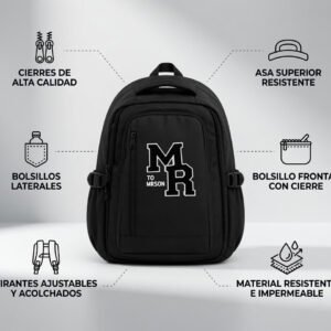 Mochila Escolar Colores "MR Mrosos" Reforzada - Imagen 3