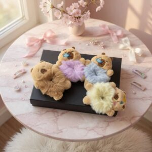 Scrunchies Capibaras Peluches