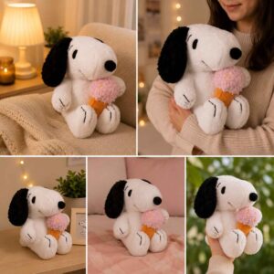 Peluche Snoppy Helado