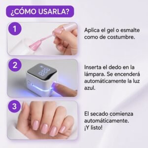 Lampara para Uñas Gelish de Bolsillo - Imagen 3