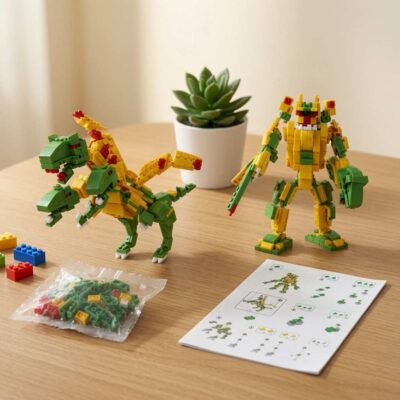 Dinosurio para Armar tipo Lego