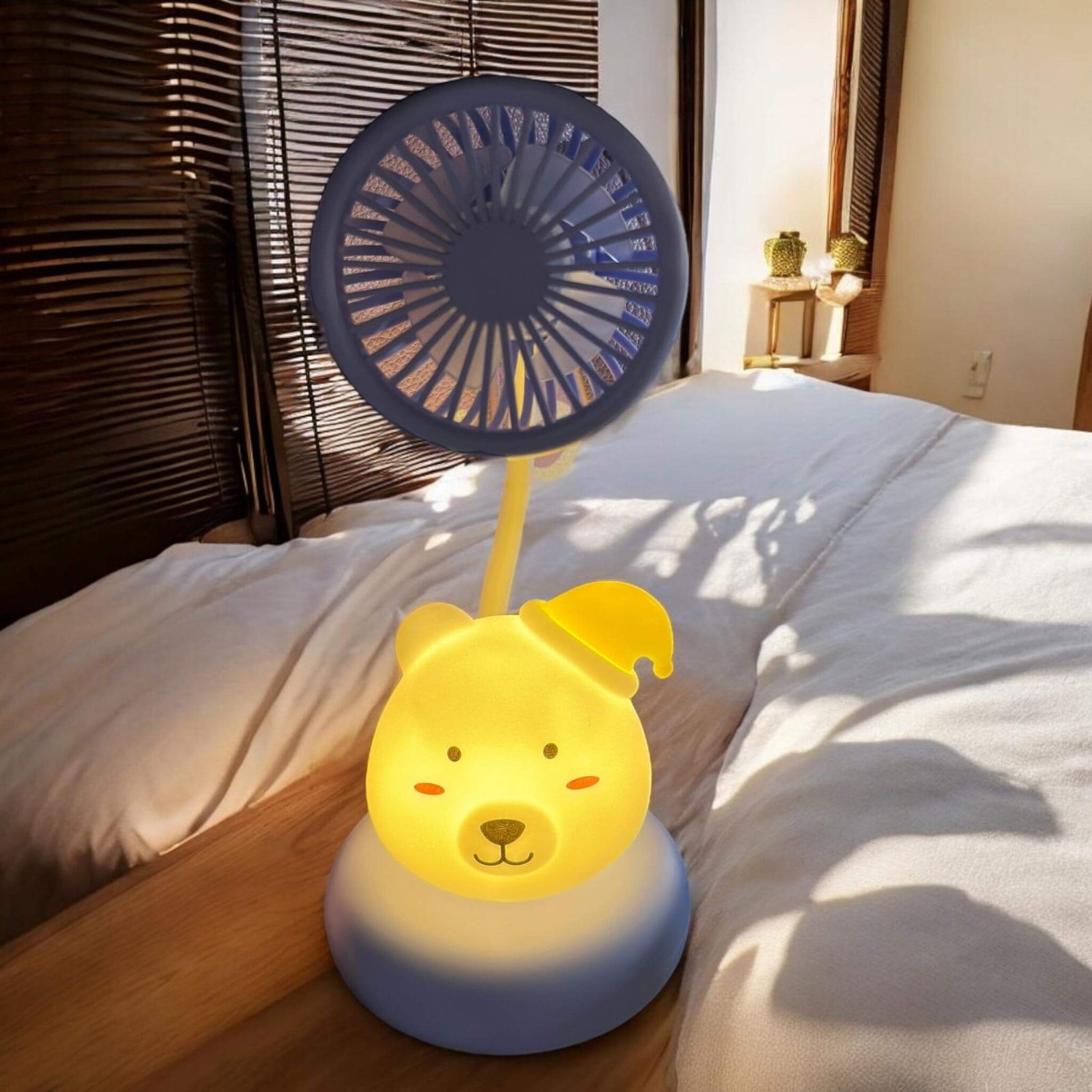 Ventilador con Base de Animalitos - Imagen 3