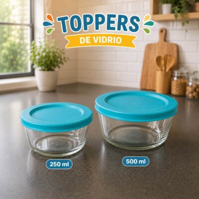 Dúos Toppers de Cristal dos Tamaños