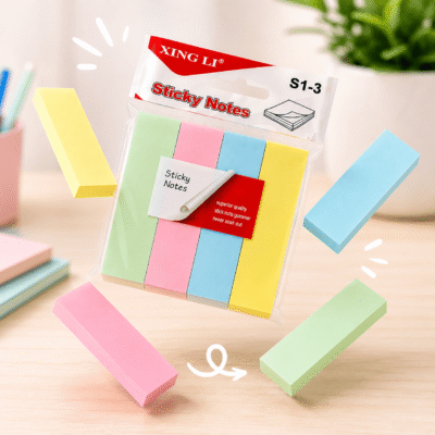 Post Its Separadores Largos 4 Colores