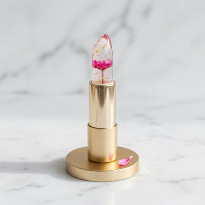 Labiales con flor corazón