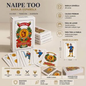 Baraja Española para Regalo