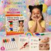 Caja de 8 Plumones Coorporales Glitter