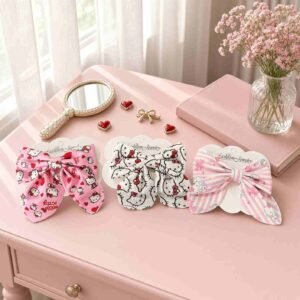 Moños Estampados Sticht/Kitty Lindos