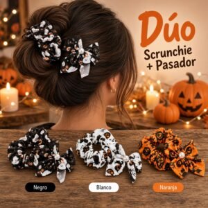 Sets de Moño con Pasador Halloween Hermoso - Imagen 2