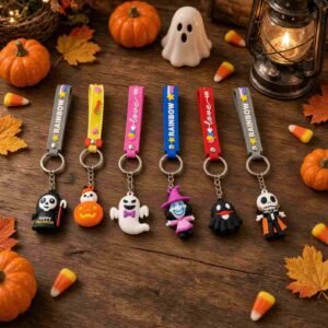 Llaveros Halloween Firguras 3D Cintas