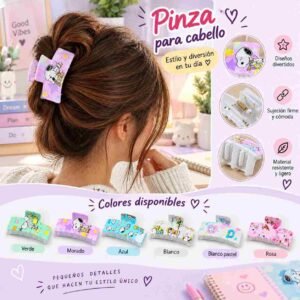 Pinzas Snoppy para Cabelo Lindas - Imagen 2