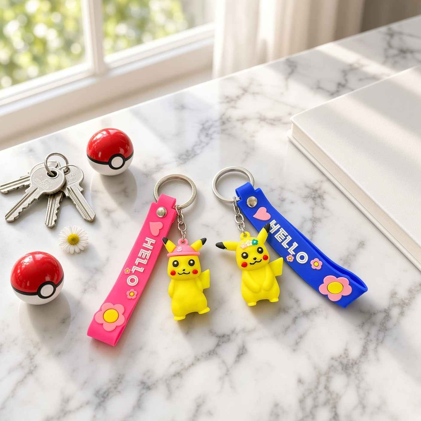 Llaveros Super Heroes / Pickachu/Moda