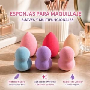 Esponjas para Maquillaje tipo Pera