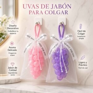Uvas de Jabón para Decorar/Regalo