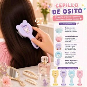 Cepillos Conejitos/Osito Cute de Bolsillo - Imagen 3