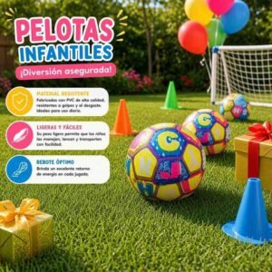 Pelotas de Plastico Neón - Image 3