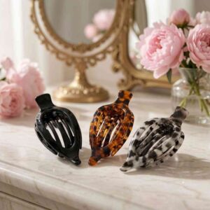 Pinzas Peineta Animal Print