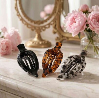 Pinzas Peineta Animal Print