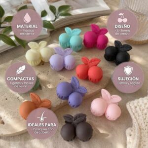 Pincitas Cerezas Dobles Matte Ch