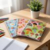 Libreta Escolar con Doble Espiral y tapa de Plastico