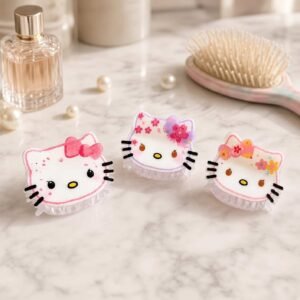 Pinzas Kitty Cabecita Hermosas
