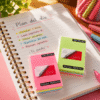Bloques de Post Its Rentagulares 4 Colores
