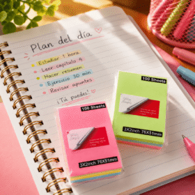 Bloques de Post Its Rentagulares 4 Colores