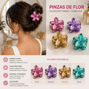 Pinzas Hawainas Efecto Cromado - Image 2